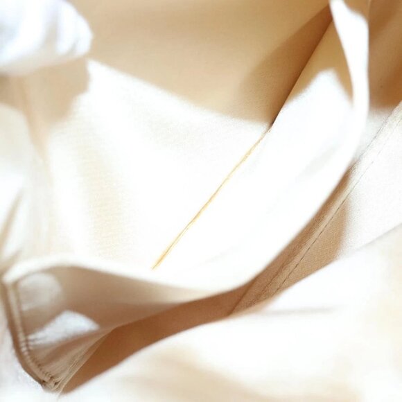 PRADA Chain Shoulder Bag Nylon Yellow Gold Auth 139938 - Picture 13 of 16